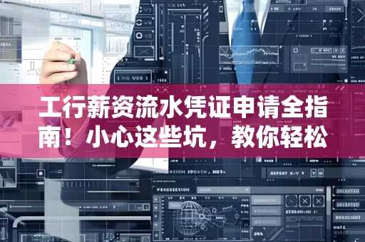 工行薪资流水凭证申请全指南!小心这些坑,教你轻松避雷