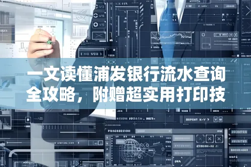 一文读懂浦发银行流水查询全攻略,附赠超实用打印技巧