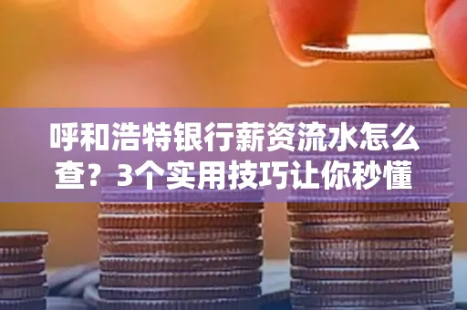 呼和浩特银行薪资流水怎么查?3个实用技巧让你秒懂