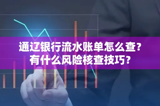 通辽银行流水账单怎么查?有什么风险核查技巧?