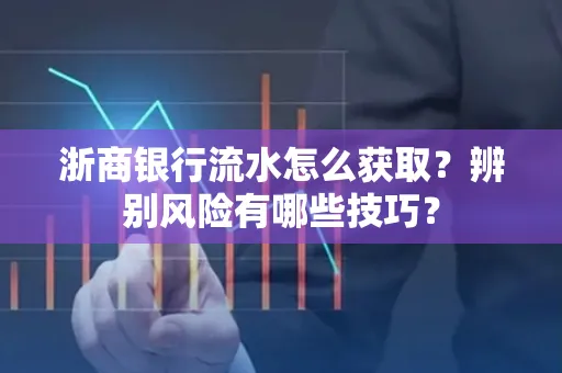 浙商银行流水怎么获取?辨别风险有哪些技巧?