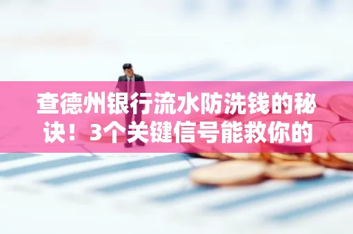 查德州银行流水防洗钱的秘诀!3个关键信号能救你的钱包(附实战技巧)
