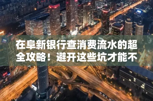 在阜新银行查消费流水的超全攻略!避开这些坑才能不踩雷
